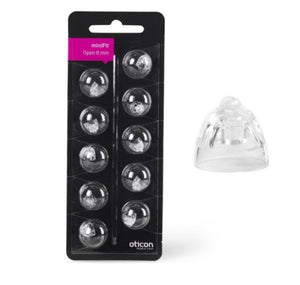 Oticon Mini Fit Hearing Aid Domes (2 Pack)