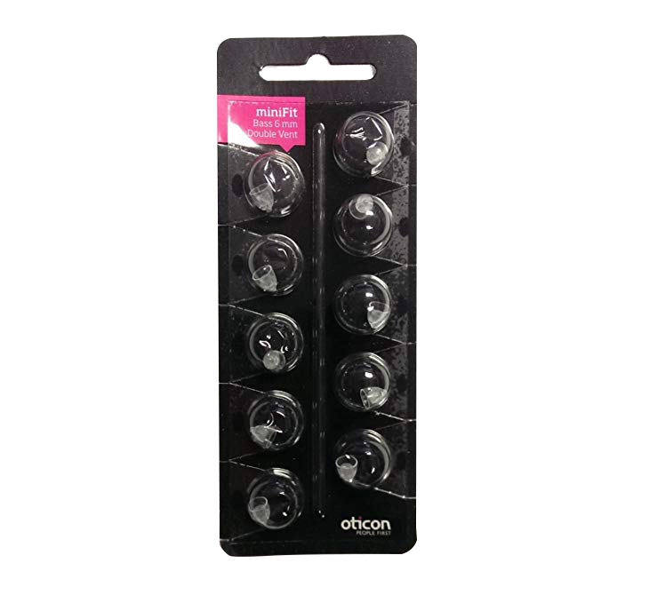 Oticon Mini Fit Hearing Aid Domes (2 Pack)